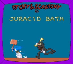 The Itchy & Scratchy Game - A Genuine Simpsons Product Screenthot 2